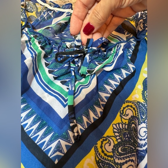 B-Wear Bwear by Byer California short sleeve blouse with built-in lining - Picture 12 of 13